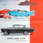 Preview: Opel Rekord 1200 Modelprogram 1957 Carbrochure (3502)